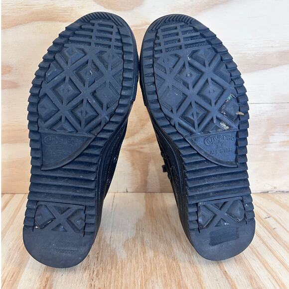 Converse All Star CT Space Mountain Hiker Hi Sneakers Black Women's -7- 566111C - Picture 9 of 10